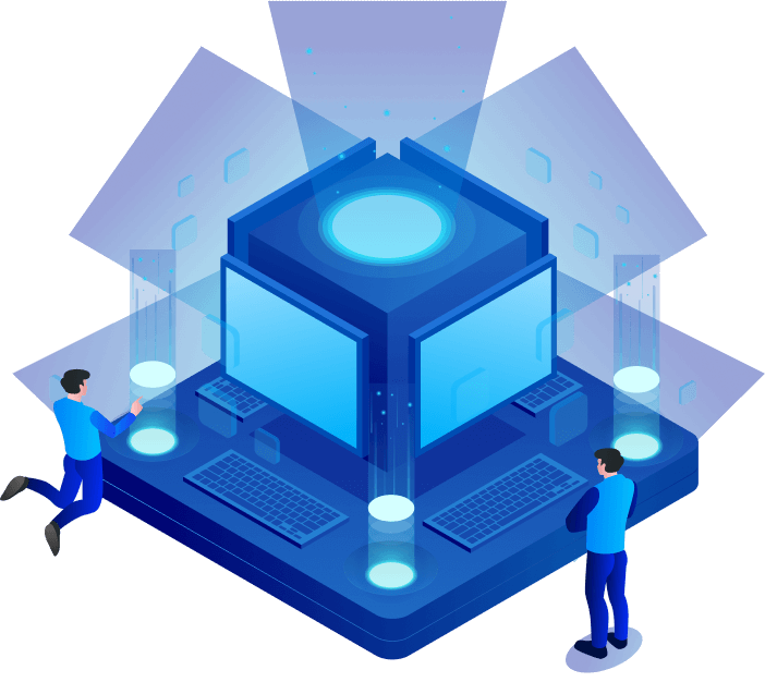 VPS Hosting Illustration